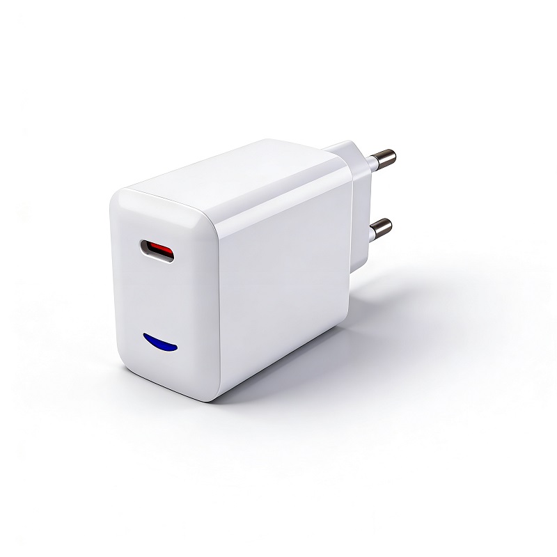 Port unique USB-C blanc