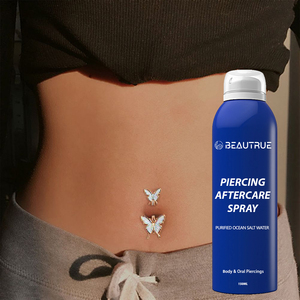 Hot bán piercing chăm sóc sau khi phun kháng khuẩn Tattoo Cleaner chăm sóc vết thương Mist tai mũi sụn môi chữa bệnh chất lỏng - Product Image 2