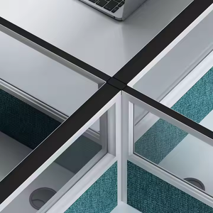 Hot Sale Fashion Partition <strong>System</strong> Desk <strong>Design</strong> Modular <strong>Computer</strong> Desk Workstation Standard Office Office Desk and Chair Set - Product Image 5