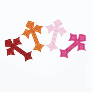 Thêu chữ thập tùy chỉnh, Bản vá thêu máy tính, phụ kiện quần áo, Bản vá để vá lỗ trên quần áo. - Product Image 2