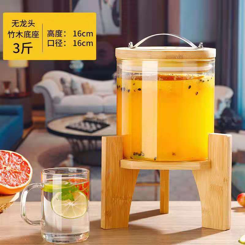 1.5-liter bamboo base