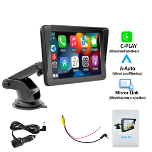 7インチPNDポータブルカーMP5プレーヤー (ワイヤレスカープレーヤー) Android自動機能LinuxシステムF133ソリューションダッシュボード配置 - Product Image 4