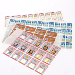 New Tamper Proof Qr <strong>Code</strong> Tags Scratch-Off Anti-Counterfeit Label With Unique Number Security Authenticity 3D Hologram Sticker - Product Image 3