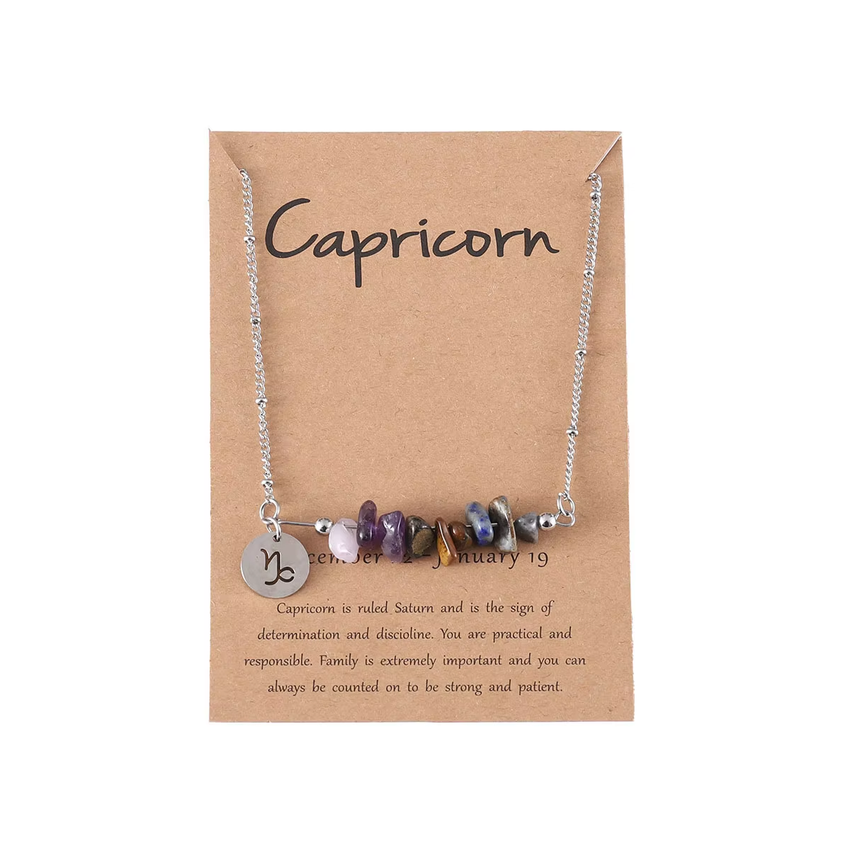 Capricornio con tarjeta