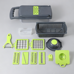 Gadgets de Cozinha Multifuncionais para Casa, Cortador de Legumes, Máquina de Cortar Legumes Rápida, Processador de Alimentos - Product Image 3