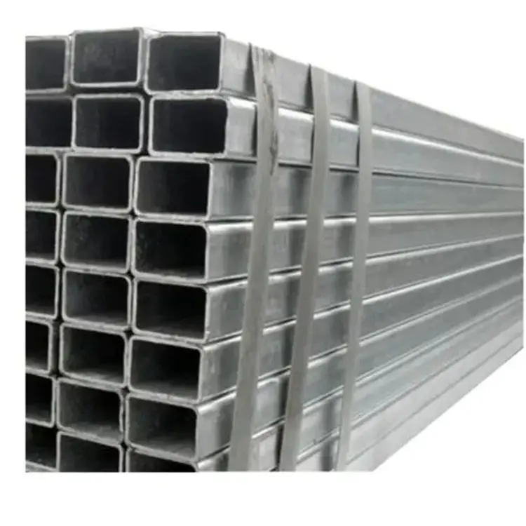 Grupo de aço do ax! 150x50 75*75*3.3mm quente mergulhado galvanizado tubo quadrado com preço baixo