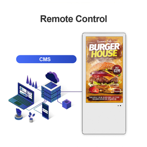 Wall Mounted Elevator Vertical Digital Signage <strong>LCD</strong> Screen 18.5 Inch Advertising Player <strong>with</strong> CMS <strong>Software</strong> System Ads <strong>Display</strong> - Product Image 6