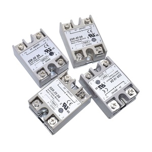 <strong>Single</strong> <strong>Phase</strong> Solid State Relay SSR-40DA SSR-25DA SSR-10DA DC to AC 3-32VDC <strong>Input</strong> 24-380VAC <strong>Output</strong> Solid State Relay - Product Image 1