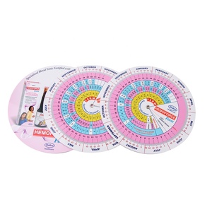 Kalkulator tanggal karena kehamilan plastik klasik, roda kalkulator medis BMI - Product Image 1