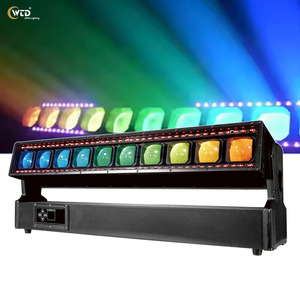 AOPU Rattlesnake 10 X 60W RGBW <strong>LED</strong> and 140x0.3W RGBW CW <strong>LED</strong> Matrix Pane <strong>LED</strong> Strip Party Light DMX for Disco Bar - Product Image 1