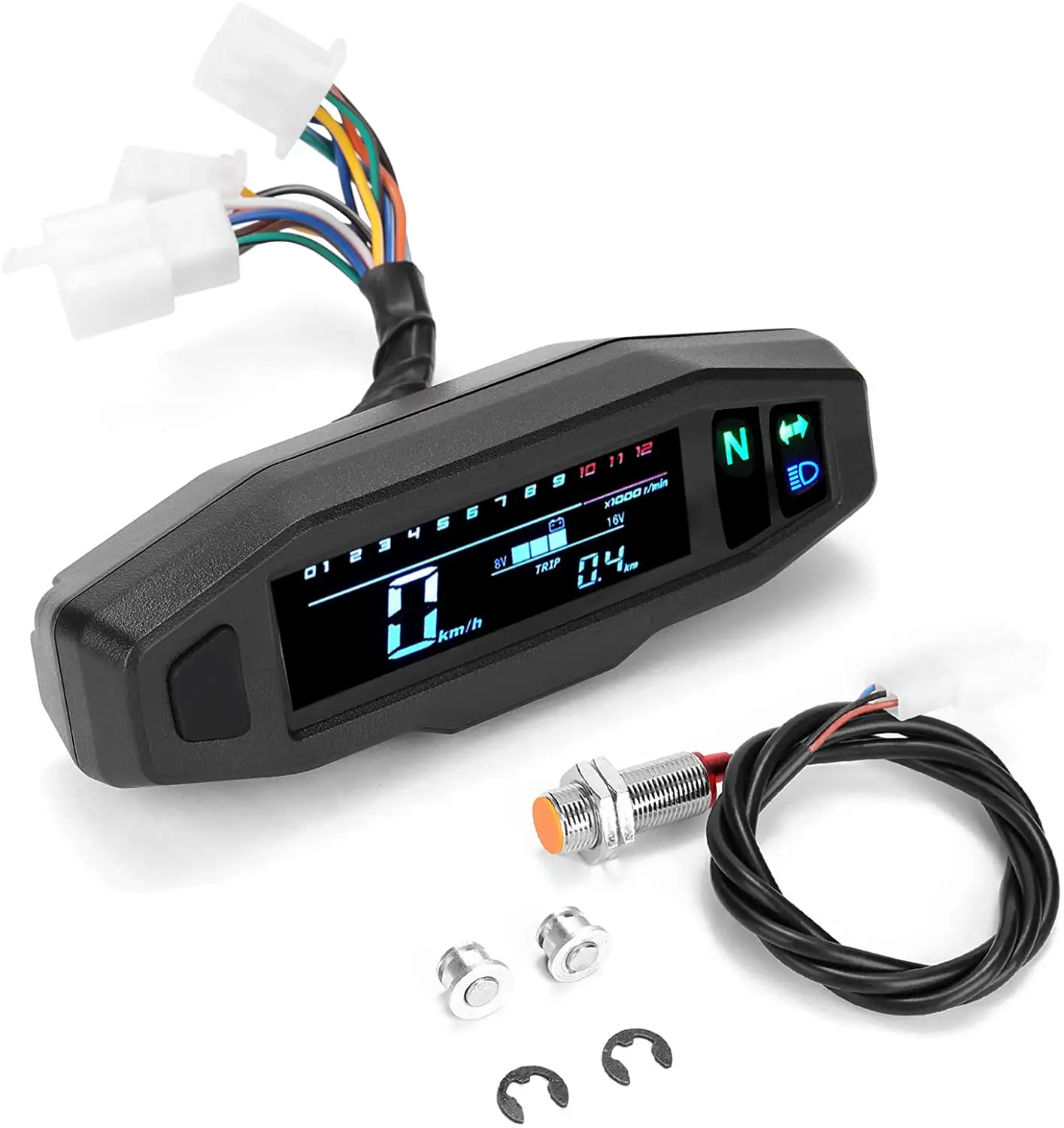 digital dashboard panel for motorcycles off road