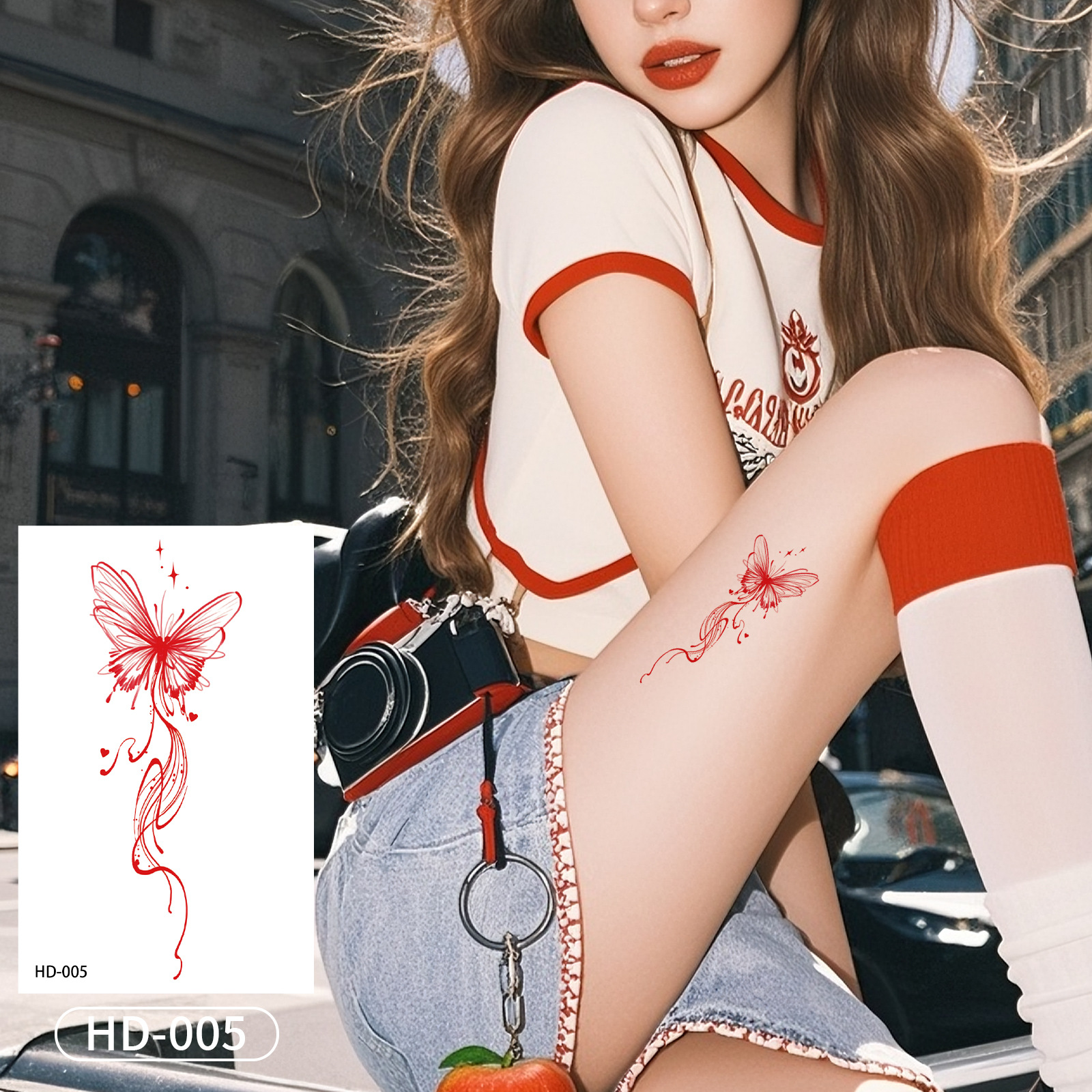 Red hd-005 - 120*76mm