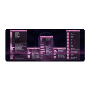 Pr Photoshop PPT WORD EXCEL CAD AI CorelDraw ofis klavye kısayol tuşları baskı Mouse Pad Excel hile sayfası masa pedi - Product Image 5