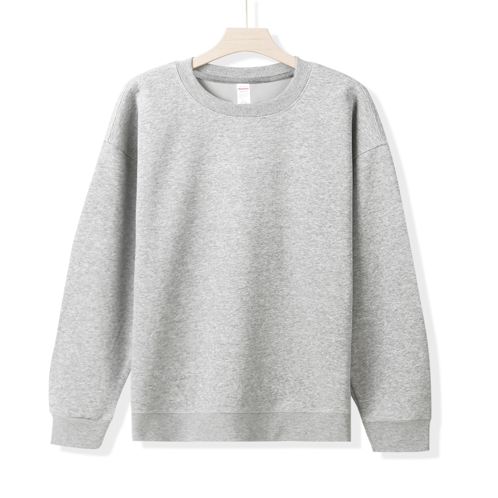 Silver-Parent-child cotton T-shirt with round neck