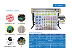 CCD Camera 0.61m 1.2m 1.6m Good Quality Vinyl Sticker Cutting Plotter Machine <strong>Cutter</strong> - Product Image 3