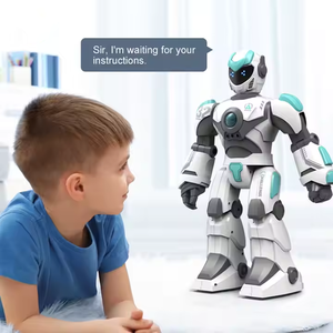 子供向け早期教育スマート音声ジェスチャー制御誘導プログラミングウォーキングRCロボットモデルおもちゃ - Product Image 6