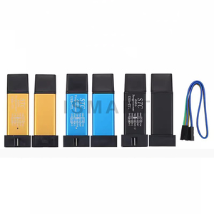 MCU STC 51 mikrodenetleyici indirici otomatik programcı/3.3V 5V evrensel/çift voltaj USB TTL indir kablosu