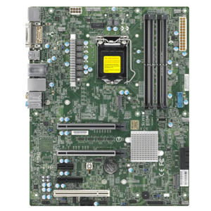 X12SAE-B LGA-1200ซ็อกเก็ตเดี่ยว Supermicro เจนเนอเรชัน10th I9 i7 i5 i3 DDR4เมนบอร์ดเซิร์ฟเวอร์ W480 Intel SATA3 - Product Image 2