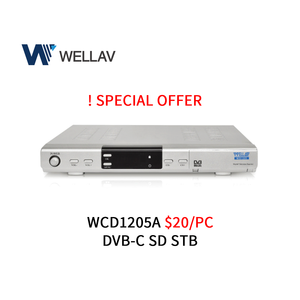 Wellav DVB-C CATV SD STB MPEG-2 720pセットトップボックスパキスタンケーブルレシーバーデコーダーSTB - Product Image 2