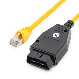ENET Yellow Cable Kompatibel für BMW Hidden ENET Brush Hidden Upscale Programming Line Software auf dem CD Disk Engine Analyzer - Product Image 2