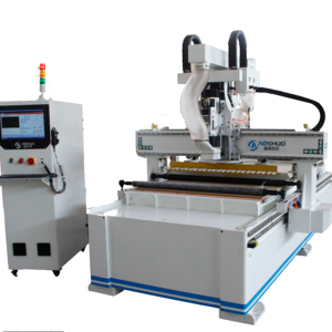 1325 nesting cnc router macchina da taglio per legno con sistema di etichettatura automatico per la produzione di mobili da cucina dell'armadio - Product Image 1