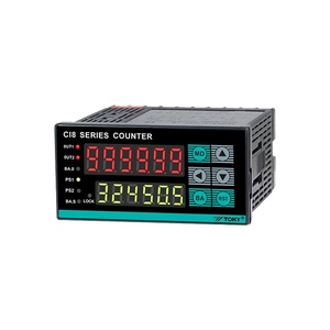High Precision Industrial Pulse Digital Counter 48*96mm Two-Row 6 <strong>Digits</strong> Display Electronic Counters - Product Image 1