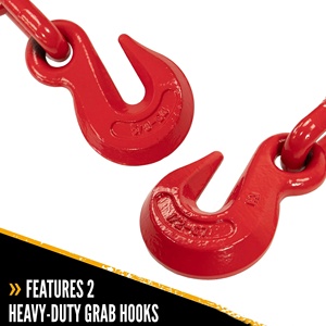 8.5Ton 5/16\&quot; G70 Conveyor <strong>Welded</strong> <strong>Chain</strong> Load Trailer Transportation <strong>Chain</strong> Tensioner Ratchet Load Binder - Product Image 5