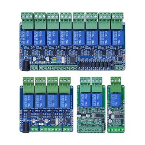 5V 12V 24V Modbus Rtu 1 Módulo de relé de 2 canales Comunicación RS485 TTL 1 Módulo de relé de entrada de 2 vías - Product Image 4