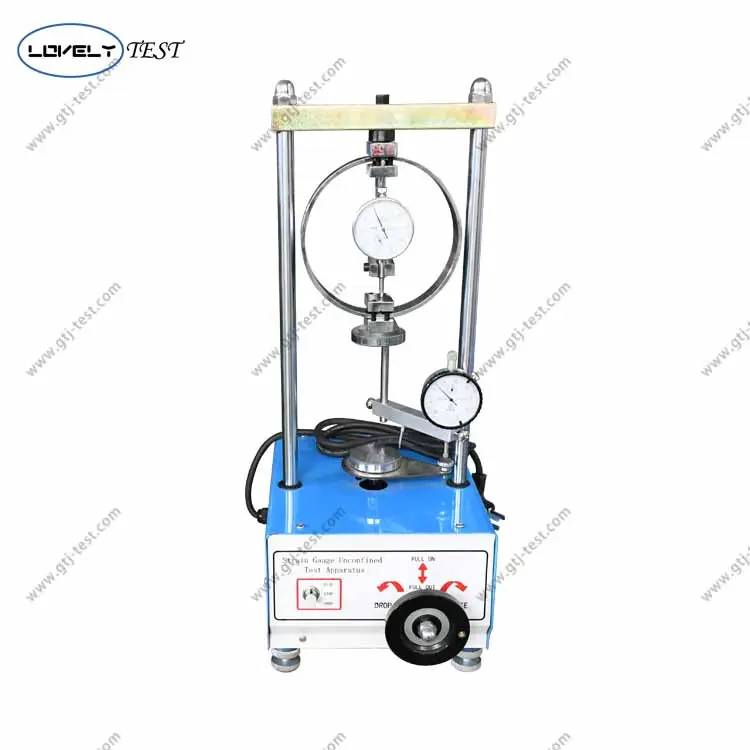 Máquina de prueba de compresión eléctrica no confinada Precio de fabricante