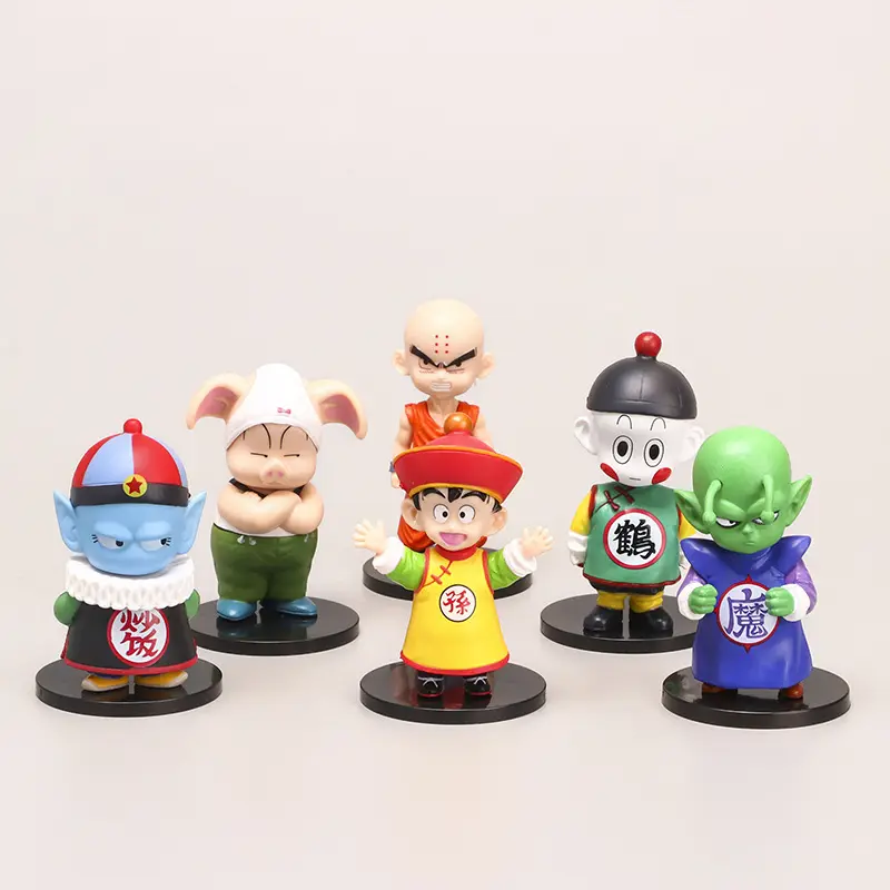 Coole Anime Action figuren Cartoon Dragon Action figur 3D Puppen Anhänger Auto Home Decoration Kinder Party Geschenk Spielzeug Großhandel
