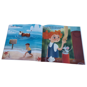 หนังสือภาพปกแข็งสำหรับเด็กหนังสือนิทานเพื่อการศึกษาโบรชัวร์พิมพ์ได้ที่โรงงานสั่งทำ - Product Image 3