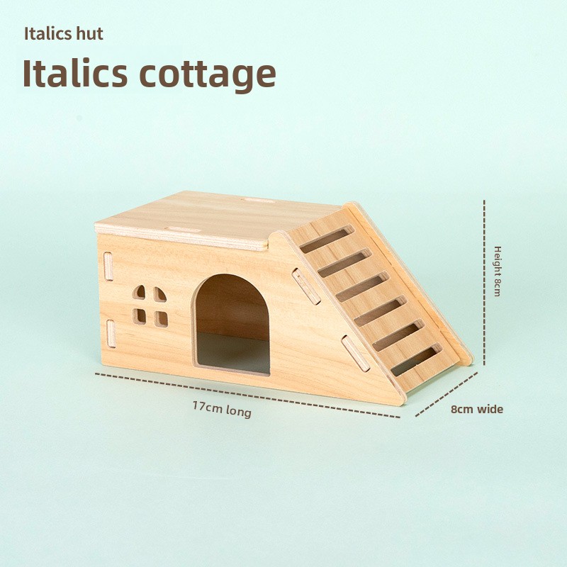 Cottage italique en bois massif