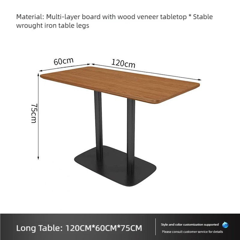 120*60CM longue table