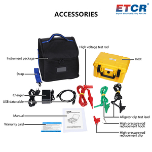 ETCR3500 ETCR3520 Various Automatic <strong>Detection</strong> <strong>Functions</strong> 5kV Hight Voltage Insulation Resistance Tester - Product Image 6