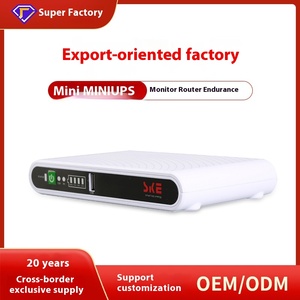 Мини источник бесперебойного питания оптический модем UPS 5V 9V 12V DC Power Bank для сетевого Wi-Fi маршрутизатора онлайн-компьютера UPS - Product Image 6