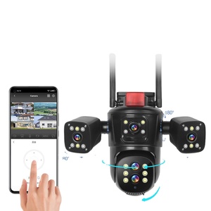 LS visione 10X Zoom cinque obiettivo proiettile IP66 telecamera di sicurezza impermeabile visione notturna Auto CMOS 4G Wifi 4G Auto CMOS IP Camera - Product Image 2