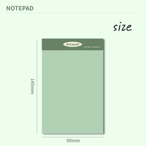 定制造型学生办公室颜色图案logo加工记事本 - Product Image 3