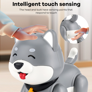 Zhorya giocattolo interattivo Rc programmazione danza voce acrobatica Ai Pet cane telecomando cane Robot giocattolo - Product Image 4