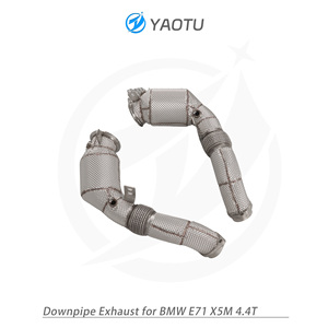YT for BMW X5/X6/735/740 with 3.0T Engine High-efficiency <strong>Headers</strong> with Flared Interfaces Heat Insulation and OPF - Product Image 6