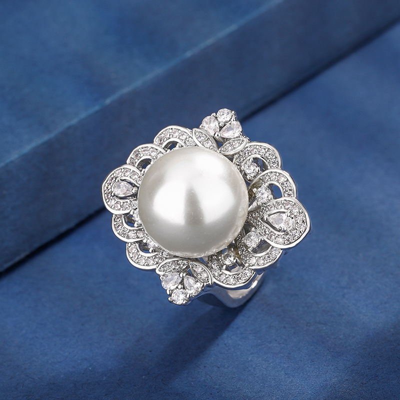 White Pearl Ring