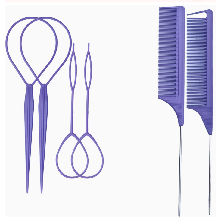 Ensemble 6 pièces violet