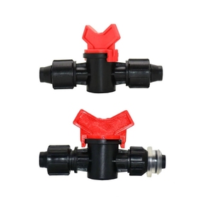 Drip Tape Connectors Mini Valve Start Connector Lock Barb From <strong>PE</strong> Plastic Pipe <strong>16</strong> <strong>Mm</strong> X 14 <strong>Mm</strong> Other Watering &amp; <strong>Irrigation</strong> - Product Image 5