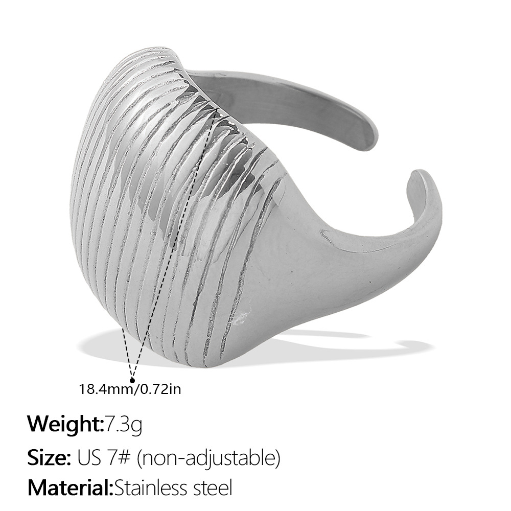 JZ163S7 Silver Ring