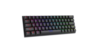 Mini Teclado mecánico ultrafino para juegos de teclado alto, teclado de ordenador con cable 60%, mezcla de colores, ruso, español para Ga