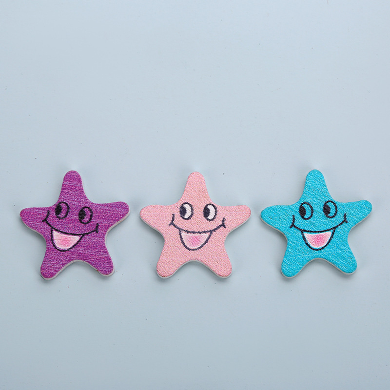 Smiling face five-pointed star