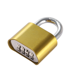 Fabricant de serrures Cadenas à combinaison à 4 chiffres en alliage de zinc résistant aux intempéries de haute sécurité pour la protection - Product Image 1