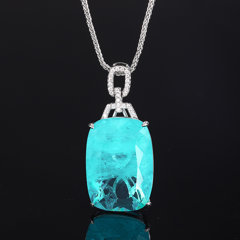 Chaîne Chopin Ruban Bleu PA Or Blanc