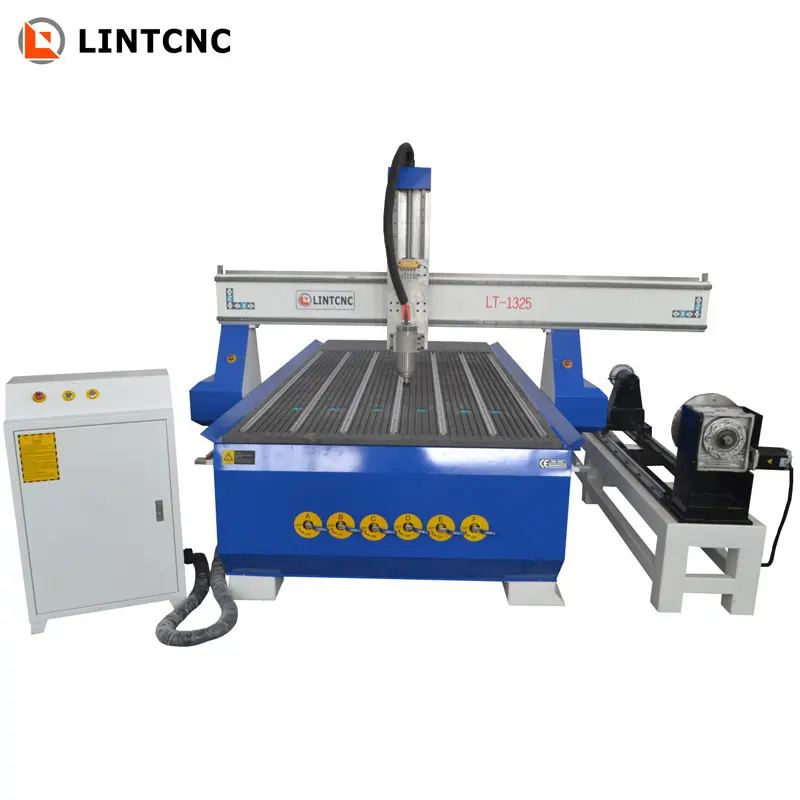 Router per intaglio del legno 3d, incisore per legno cnc a 3 assi, compensato MDF per legno monofase a letto sottovuoto 1325