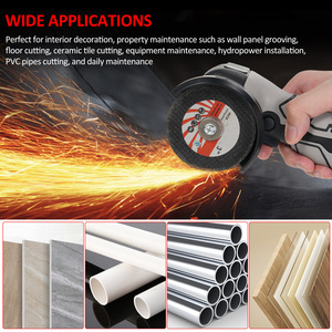 迷你家用电动小型抛光机手动角磨机带锂电池工具切割角磨机 - Product Image 2