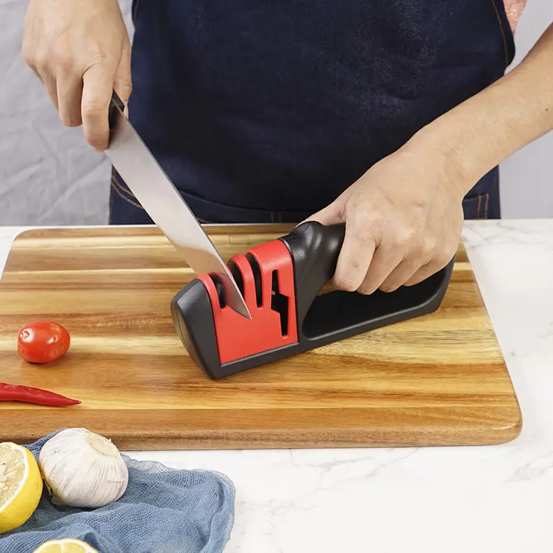 1 Uds baichang superventas herramientas de cocina afilador cuchillo herramienta de cocina fabricante profesional de cuchillos afilado